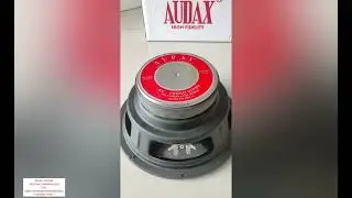 Speaker 10 Inch Magnet Besar Speaker Audax 10050 350 WATT WOOFER ORIGINAL 👍