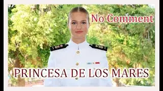 La Princesa de Asturias Leonor ingresa a la Escuela Naval de Marín.