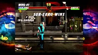 Ultimate Mortal Kombat 3 (Xbox Live Arcade) Playthrough as Classic Sub-Zero
