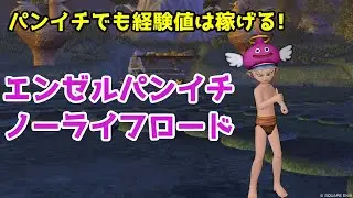 【ドラクエ10】エンゼルパンイチノーライフロードで経験値はどれだけ稼げるか!?【Ver7.6・レベル上げ】