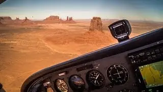 USA cross-country flight in a Cessna 172S