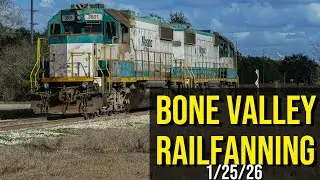 Bone Valley Railfanning 1/25/26!