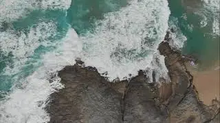 Sea sound to listen , amazing sound and calm view