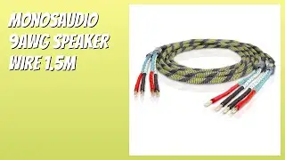 REVIEW (2026): Monosaudio 9AWG Speaker Wire 1.5M. Features