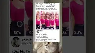 Barbie through the decades