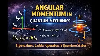 Eigenvalues of Angular Momentum Operators and Ladder Operators Explained
