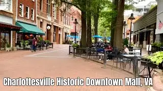 Charlottesville Historic Downtown Mall, Virginia 20240814