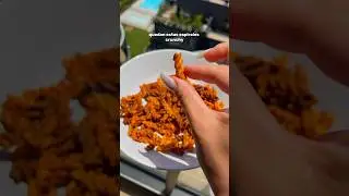 Espirales crujientes altas en prote&iacute;na / estilo bits doritos 🧡🔥