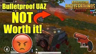 PUBG Mobile - BULLETPROOF UAZ GAMEPLAY! IS IT REALLY BULLETPROOF!