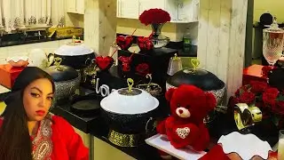 Оформление фуршета на День святого Валентина и День подруг