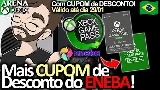 ENEBA LIBEROU MAIS UM CUPOM de DESCONTO e tem GAME PASS no PRE&Ccedil;O ANTIGO! | Arena Xbox