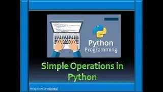 Simple Operations in Python