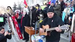 Idle No More - Winnipeg December 21 Winnipeg - Leonard Sumner