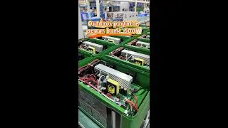 ESG outdoor mobile power bank 600W lithium battery all-in-one suitable for camping and RV