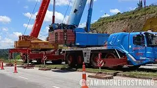 31 DE DEZEMBRO DE 2025 .MONTAGEM DA GÔNDOLA EM BETIM MG. EQUIPE MEGATRANZ E TRANSPES 