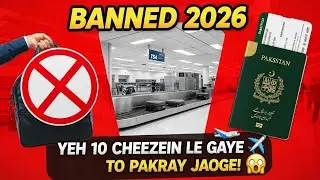 Sir, Aap Travel Nahi Kar Sakte! 😱 TSA Airport Ban 2026 | Yeh 10 Cheezein