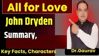 All for Love by John Dryden