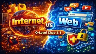 Internet vs Web - O level Chap 5.1