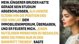 Mein Bruder wurde durch unsere Eltern CEO – und feuerte mich; am nächsten Tag begann die eigentliche