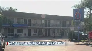 Man accused in stabbing at Motel 6 set to face murder charge Tuesday