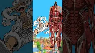 Luffy vs All Titan's