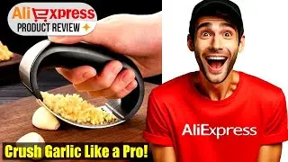 Top 10 Tips for Effortless Cooking | Stainless Steel Garlic Press Crusher Review!