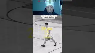 Bro need at least a d2 offer 😭💯 #basketball #reaction #collegebasketball
