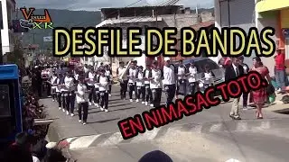 desfile de bandas en Guatemala - Nimasac Totonicapan