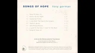 Tony Gorman Songs of Hope