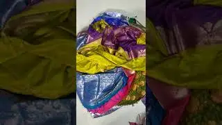Raja Silk Saree Polish and Dry wash #sareedrywash #sareedryclean #saree #sareedrywashvideo #pattu