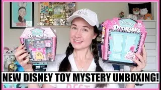 DISNEY DOORABLES MYSTERY TOY UNBOXING! Super cute new blind boxes, yay!