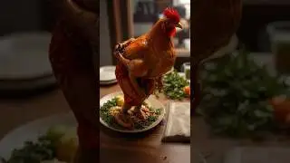 your fried chicken dinner suddenly stood up and clucked? 😱🍗🐔#pets#funny#wildlife#cute #animallife