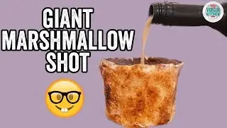 DIY GIANT MARSHMALLOW SHOT GLASS