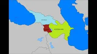 Azerbaijan Georgia Armenia Map