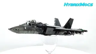 F22 - Raptor type moc (Lego & Mega Construx)