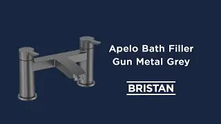 360 Spin Video - Apelo Bath Filler - Gun Metal Grey
