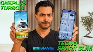 OnePlus Turbo 6 vs Tecno Spark Slim &ndash; Full Comparison 2026 📱🔥