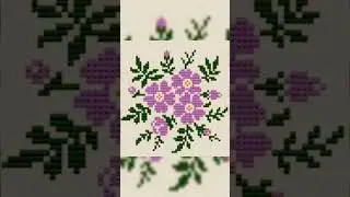 Top 100+ Amazing and Elegant Floral Cross stitch patterns || Charsuti Kerhai Ideas For Everything||