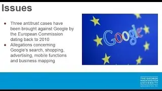 International Management - Google v EU AntiTrust Case