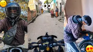 Itni Mehnat Se Bike Saaf Ki&hellip; Reaction = ZERO 🤡