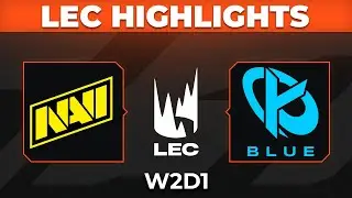 NAVI vs KCB Highlights | LEC 2026 Versus | Natus Vincere vs Karmine Corp Blue by Onivia