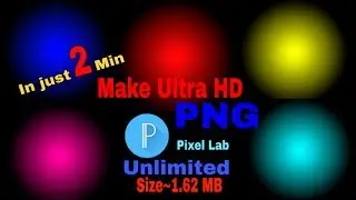 How To Make Glow Effect PNG//PNG//Pixel Lab