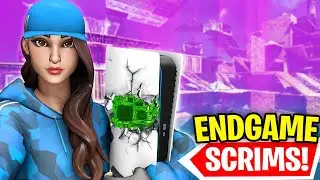 I TRIED TO BREAK MY PS5... (FORTNITE PS5 ENDGAME SCRIMS)