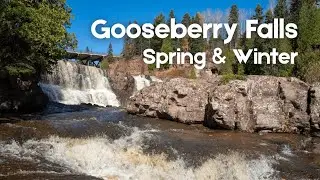 Gooseberry Falls State Park, Minnesota | Spring &​ Winter | Relaxing Nature & Waterfall Aerial Views