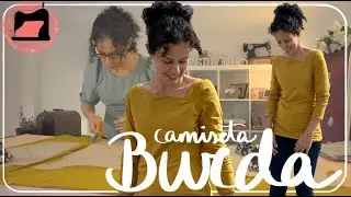 Cose conmigo Camiseta BurdaStyle Enero 2023 Patrón 107.