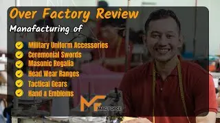 Our Factory Review | Manufacturing of Aiguillettes, Epaulets Shoulders and Many More | Mag Force