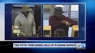Area banks on alert after holdups in Grand Rapids