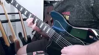 Harley Benton JA baritone quick metal demo in Drop E