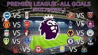 Premier League Goals 2025/26 ⚽ All Goals Matchweek 1🔥