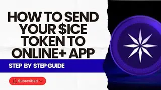 HOW TO TRANSFER $ICE TOKEN FROM EXCHANGES TO THE ONLINE+ APP